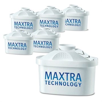 Carafes filtrantes : Pack 6 cartouches Maxtra